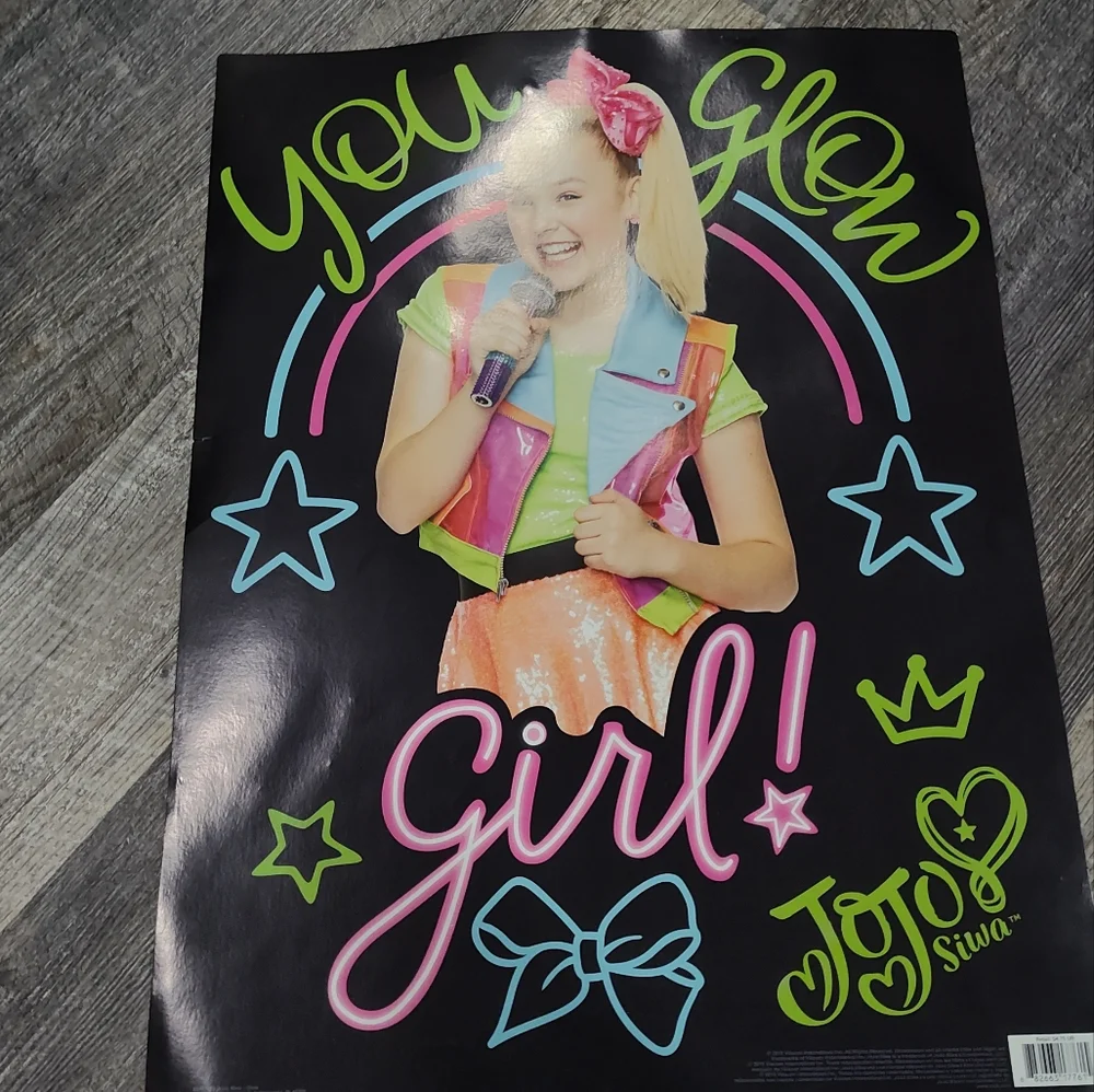 Jojo Siwa 16-inch Party Girl Backpack And Poster Combo - 2019